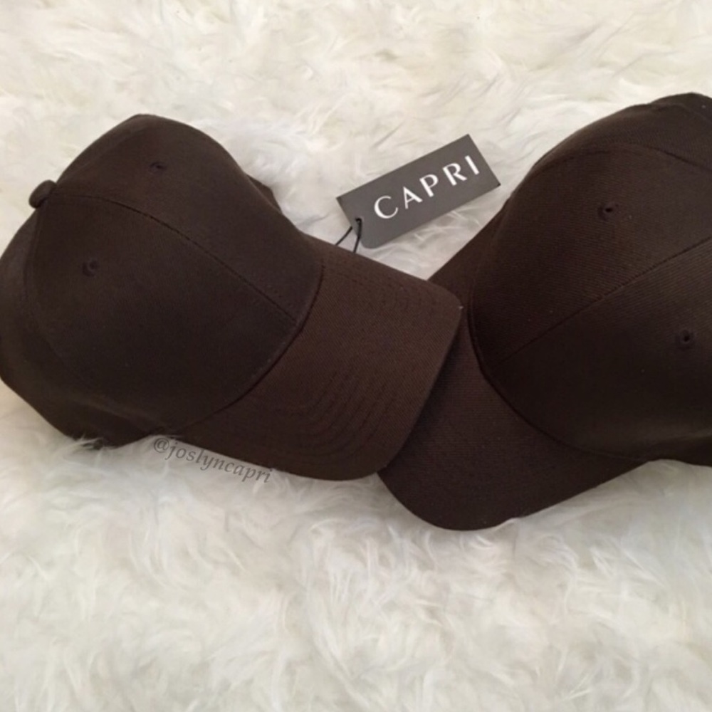 COPY - - ✨NEW! capri brown celeb style baseball cap✨